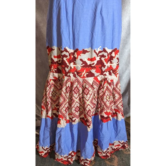 Handmade Traditional African Skirt And Top Set - Picture 3 of 9